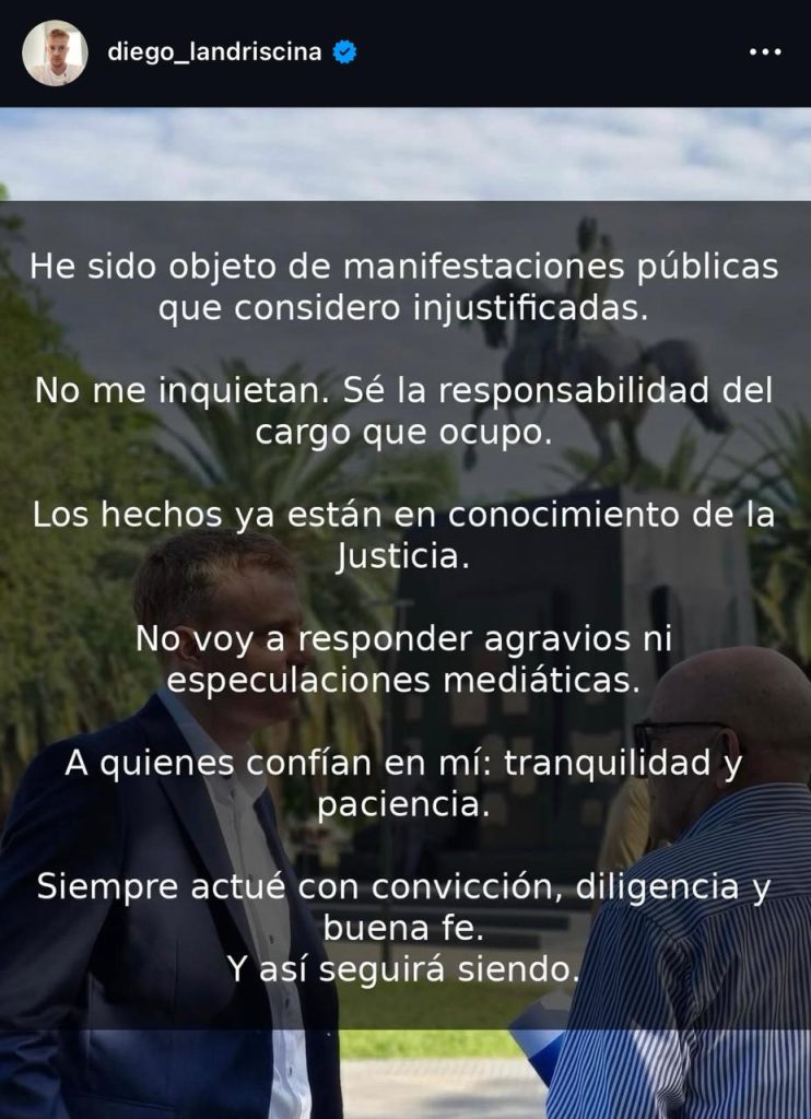 landriscina bolsa saenz peña