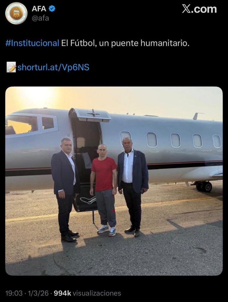 afa liberación gendarme gallo