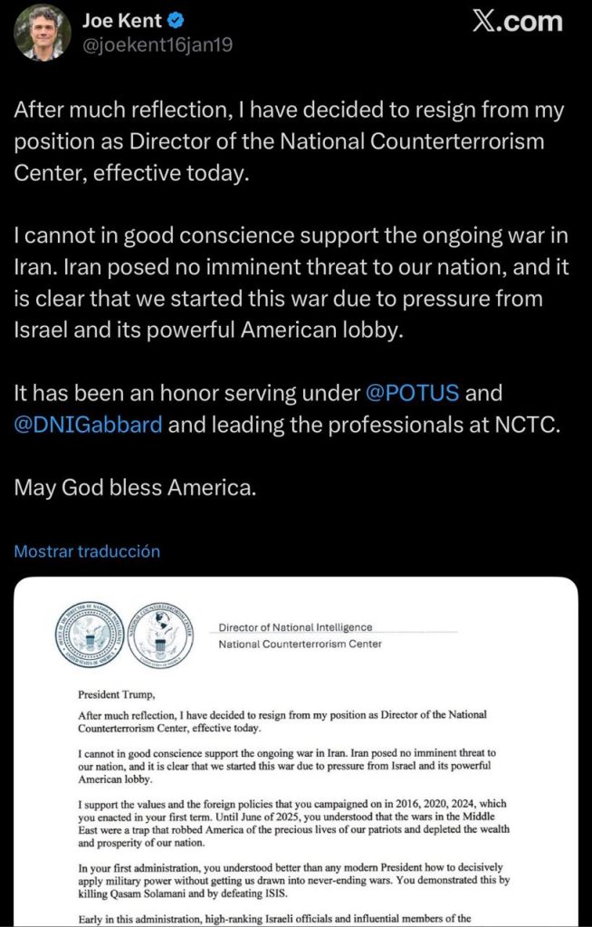 trump iran renuncia antiterrorismo