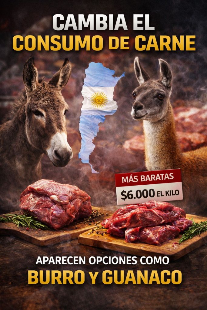 argentina carne burro economia
